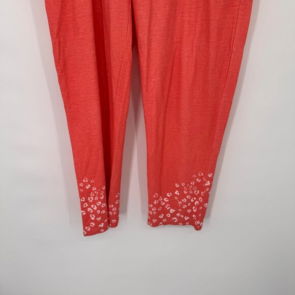 Chicos 2 Weekends Coral Pull-On Pants White animal print Hem Size large Womens - Picture 11 of 13